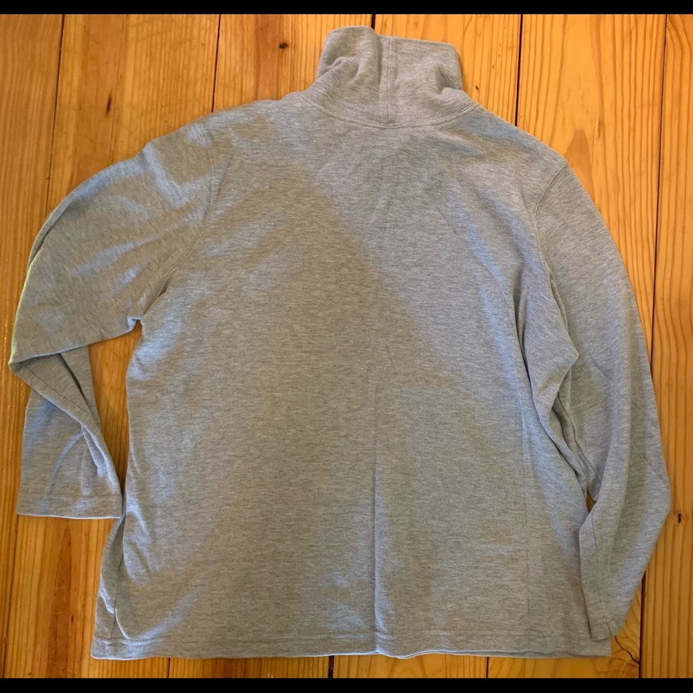 Blair- Womens gray turtleneck blouse- Size: XL - Picture 7 of 8